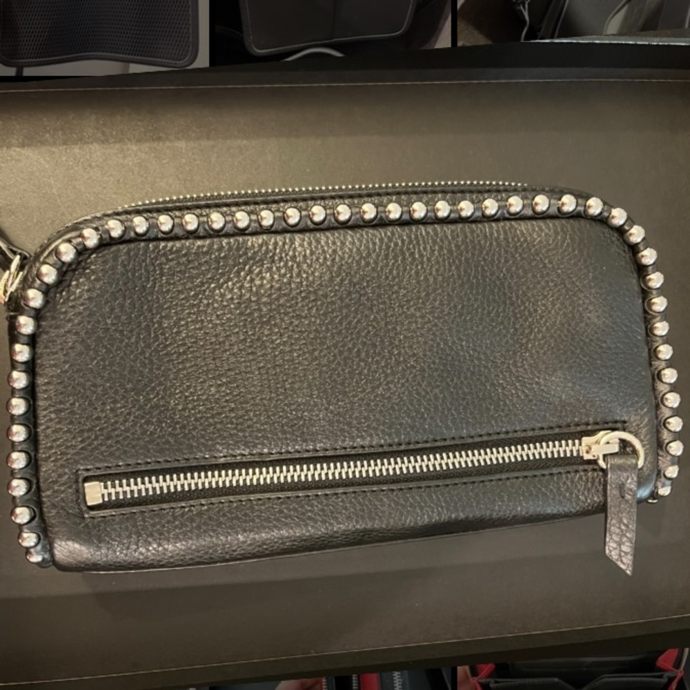 Alexander Wang Stud Fumo Wallet Large